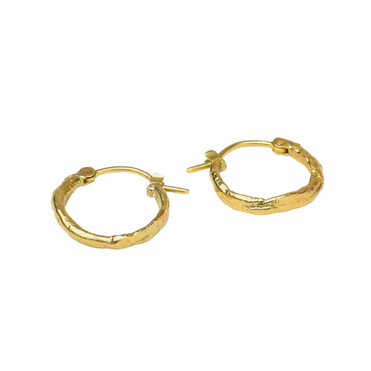Gloas - Gold Hoop Earrings
