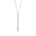 Sterling Silver Monolith Pendant Necklace